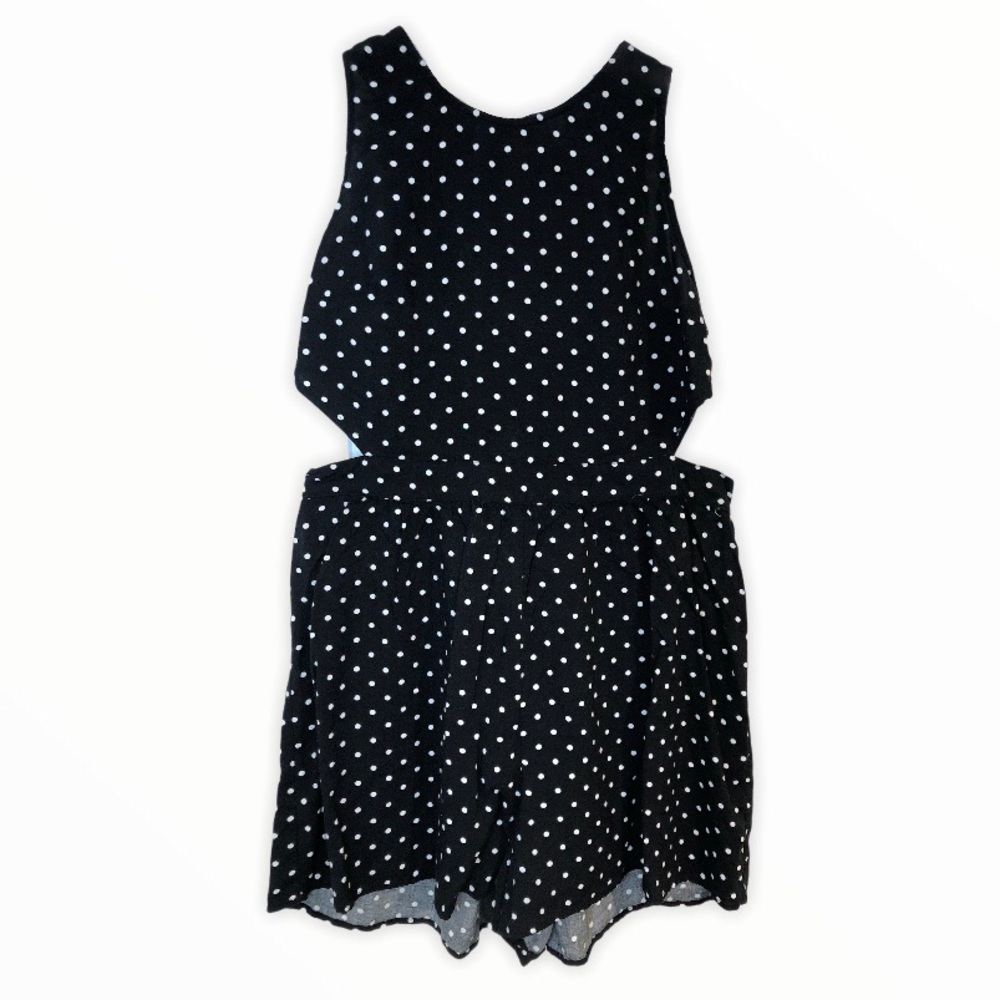 Cutout Dot Romper
